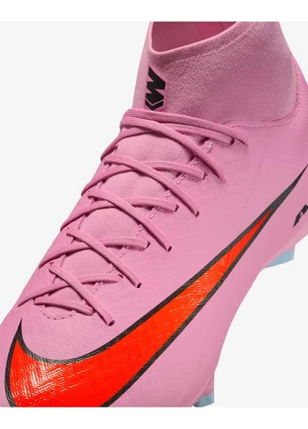 Розовые детские бутсы zm superfly 10 acad fg/mg розовый Nike
