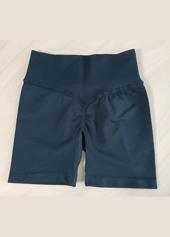 Однотонные бесшовные спортивные шорты с эффектом пуш-ап No Brand (324612376)