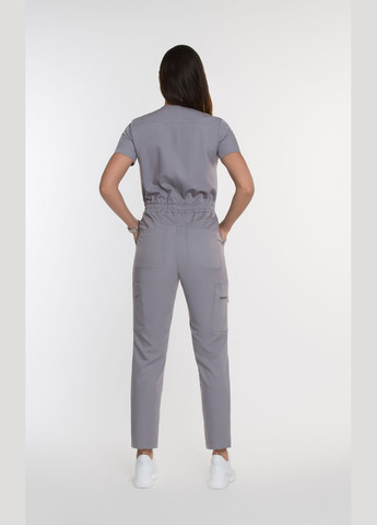 Комбінезон медичного одягу (сірий) MioMed однотонний сірий