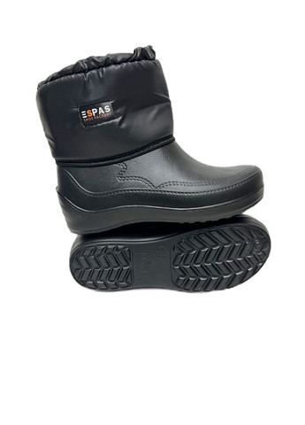 Черные зимние дутики сноубутсы пена пвх эва Lider