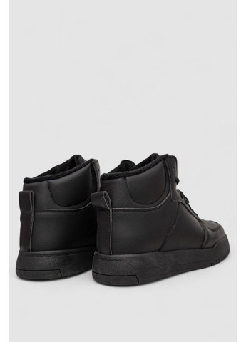 Кроссовки женские зимние на меху, 248RAD06 No Brand чёрные (367166297)