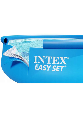 Надувний басейн Easy Set 28110-3 New (Діаметр 244 x Висота 76 см) Intex (335049487)