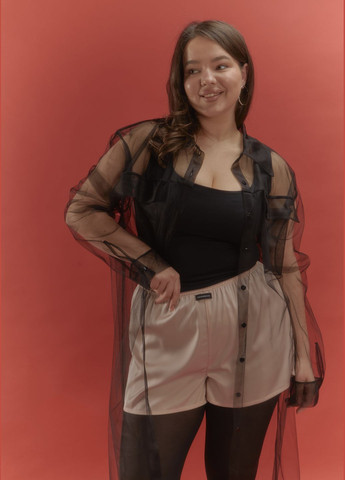 Подовжена прозора сорочка HOCHUSOBITAKE (322580812)