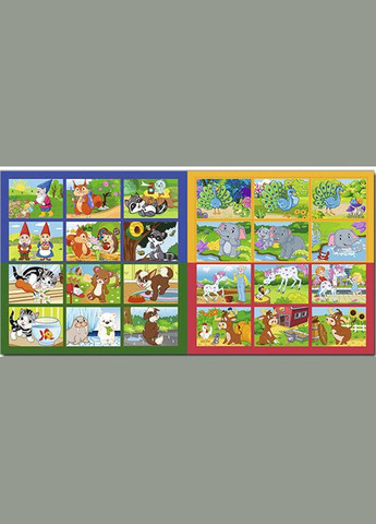 Казки в малюнках. Жовта. з наліпками Глорія (316125093)