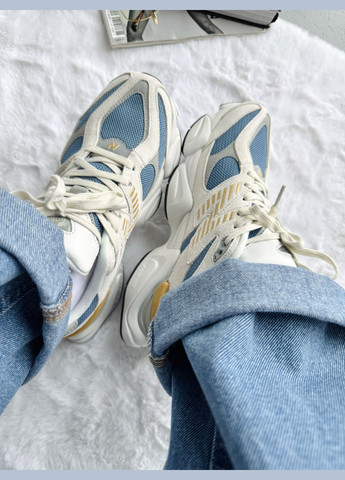 Кросівки жіночі і чоловічі New Balance 9060 Beige Blue | Нью Беланс 9060 бежеві No Brand бежеві демісезони (341089774)