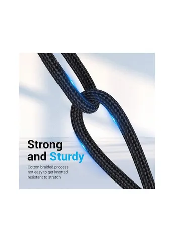 Кабель мультимедійний Micro 5P M to 3.5mm M 1.0m (4pin) black (BDGBF) Vention (382899238)