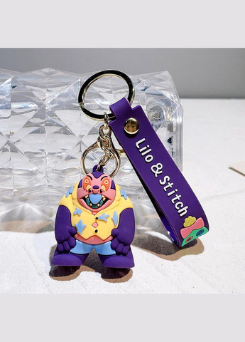 Стіч брелок доктор Джамба Джукіба Jumba Jookiba Ліло та Стіч Lilo Stitch для дітей на ключі, на сумку 6 см Shantou (303214059)