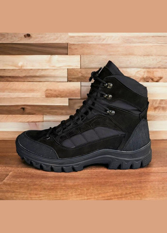 Берці Чоловічі Демісезонні Тактичні. 36-49р Чорні. Розраховані на важку погоду! DSDM-1015 No Brand (301147994)