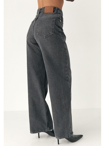 Прямые джинсы с декоративным поясом на штанине Lurex - (372255452)