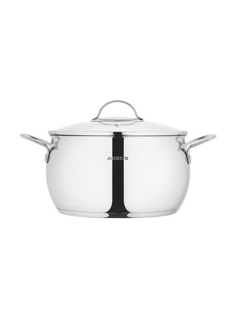 Каструля Gemini Liguria, 6.4л, (m451387) Ardesto Gemini Liguria, 6.4л, нержавіюча сталь (366566968)