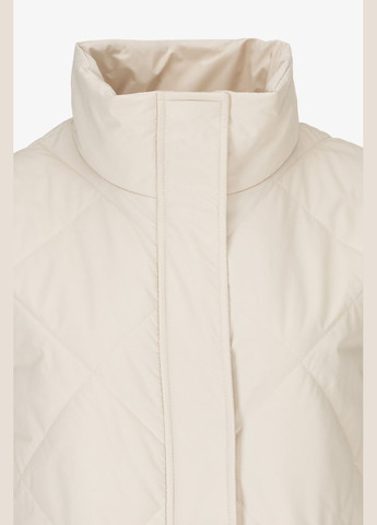 Светло-бежевая демисезонная куртка однотонная женская on me 23822 светло-бежевый shop (2000990317971) No Brand