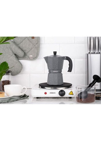 Гейзерна кавоварка (AR0809AGS) Ardesto Gemini Molise 9 чашок (268147039)