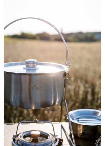 Казанок Fire Pot 5,4 л сталевий T-FH-0006-metal Tribe (368703621)