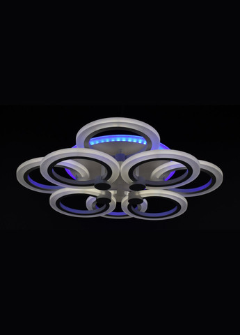 Люстра світлодіодна стельова LED світильник для квартири на стелю лед з пультом 25961 Білий 11х45х54 см. Sunnysky (364497969)