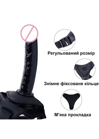 Поясний фалоімітатор для жінок (Страпон) тілесного кольору, що пристібається. We Love (284279294)