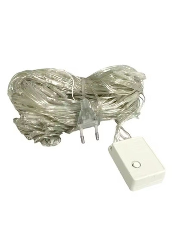 Зовнішня гірлянда 220 В В Вогні Холодний білий 8 режимів 100 LED 10 м No Brand (341538733)