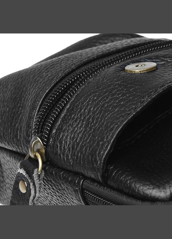 Мужская кожаная сумка через плечо K11024-black Keizer (311552854)