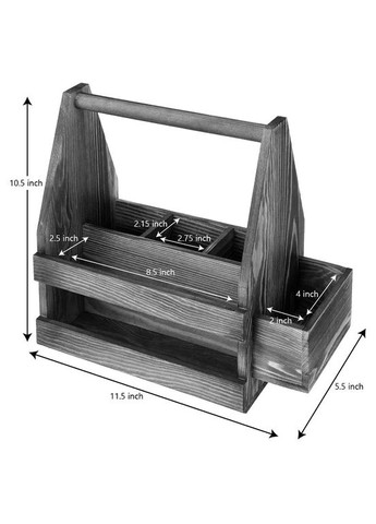 Підставка для столових приладів з дерева Молета мустанг (ПСП-006429) No Brand (327426299)