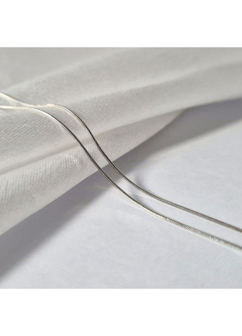 Срібний Ланцюжок круглий Снейк см срібло 925 проби Родоване 1.90г 255р1/45 No Brand (313654517)