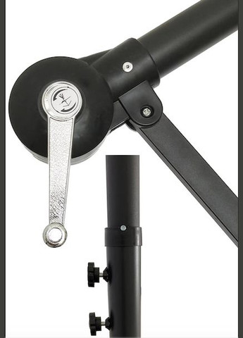 Зонт садовый с LED подсветкой 3м + чехол WCG (346534561)