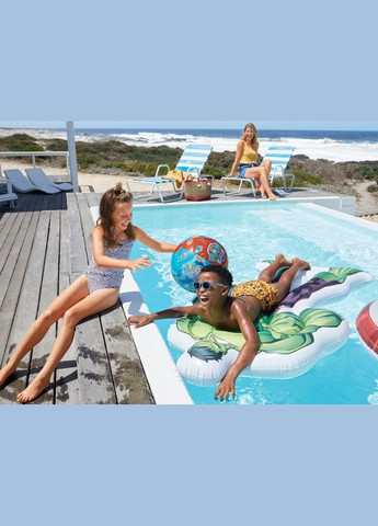 Шорти пляжні з внутрішніми плавками з сітки для хлопчика Емоджи 317816 жовтий Emoji (333800928)