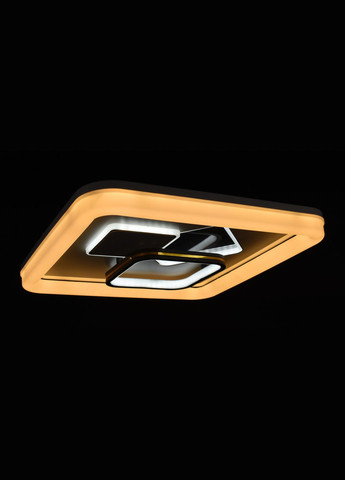 Люстра світлодіодна стельова LED світильник для квартири на стелю лед 27824 Білий 7х46х46 см. Sunnysky (364755522)