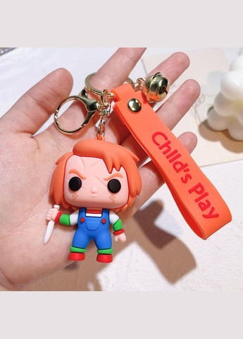 Брелок Чакі Chucky Horror Childs Play Дитяча гра фігурка іграшка для ключів, рюкзака, сумки 5,9 см Shantou (311301090)
