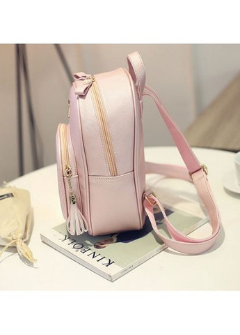 Жіночий міні рюкзачок Салатовий із ПУ шкіри міської для прогулянок та повсякденного використання рюкзак ProDobro (363136275)