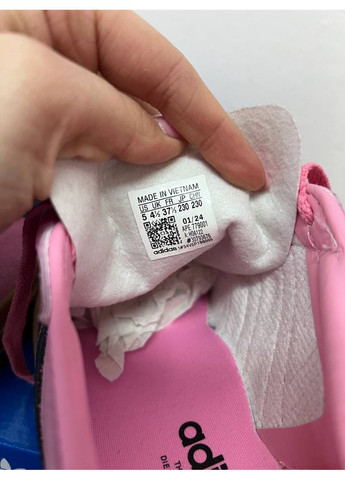 Рожеві Осінні кросівки чоловічі adidas gazelle platfrom bold pink адідас газель No Brand