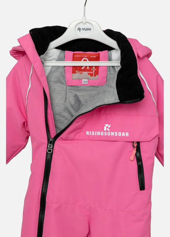 Комбинезон утепленный для девочки цвет розовый CB-00242599 Risingsunsoar (314909773)