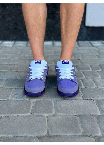 Фіолетові Осінні кросівки чоловічі nike sb dunk low concepts purple lobster найк сб данк No Brand