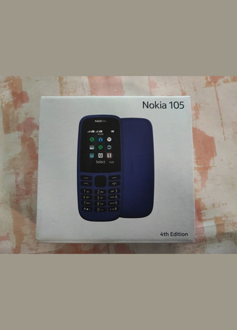 Мобільний телефон 105 Dual Sim Blue Nokia (292132670)