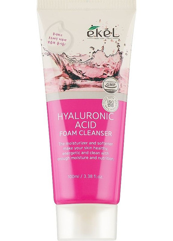 Очищувальна пінка з гіалуроновою кислотою Hyaluronic Acid Foam Cleanser 100ml (2-871327) Ekel (369793655)