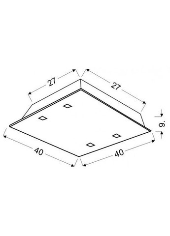 Потолочный светильник ARTY (10-61010) Candellux (361312602)