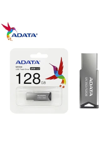 Флеш-накопитель USB 3.2 128Gb Silver (AUV350-128G-RBK) ADATA UV 350 (357474970)