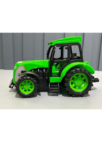 Трактор на радіокеруванні зі світловими ефектами 19см Зелений (CR1922) No Brand (366969787)