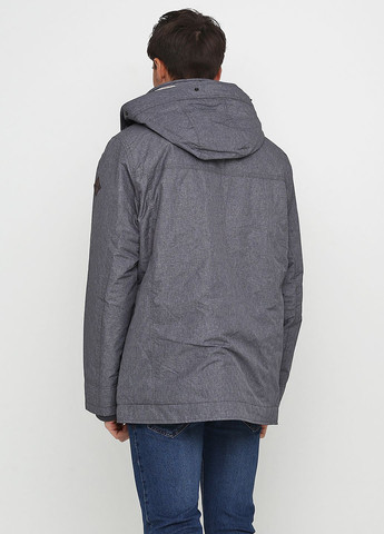 Сіра демісезонна парка чоловіча - парка зимова hc6488m Hollister