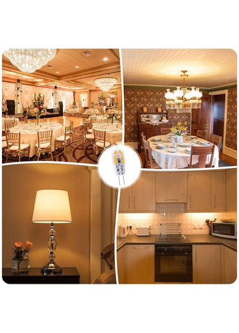 Світлодіодна лампа AIMHEIM G4 1,5 Вт 2700K, 180LM 12V No Brand (354828986)