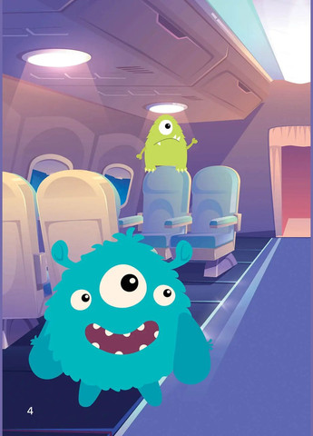 Книга з наліпками Монстрики в транспорті (9789669890566) Талант (316084335)