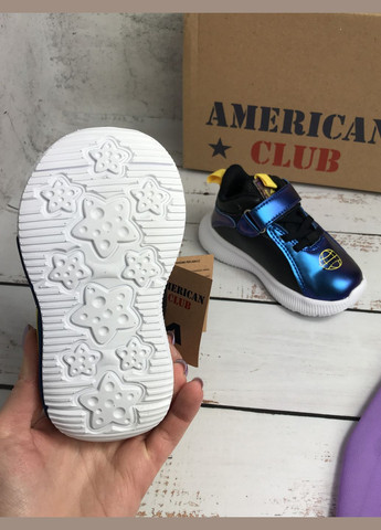 Синие всесезонные кровать детская для девочки синий (264) American Club