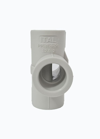 Хрестовина PP-r прохідна 20 мм ITAL (316095151)