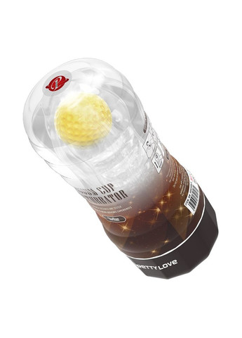 Мастурбатор із жовтою кулькою Pretty Love "Stellar" LyBaile (300091069)