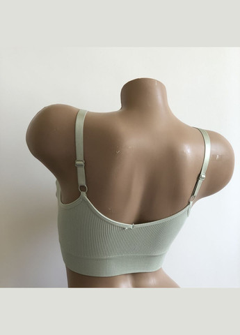 Женский топ в рубчик топик бюстгальтер No Brand (314931180)