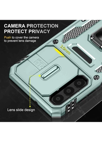 Ударостійкий чохол Camshield Army Ring для Samsung Galaxy A23 4G No Brand (383548393)