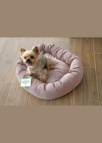 Лежак для собак Фелікс №4 60 x 73 x 16 см Рожевий (4820224213439) Lucky Pet (279563654)