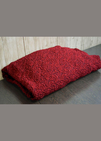 Жакардові чохли на стільці без спідниці Бордові Kayra (324800214)