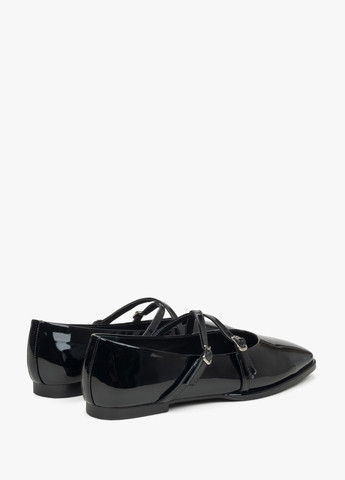 Женские балетки, цвет черный Estro | чёрные (323529005)