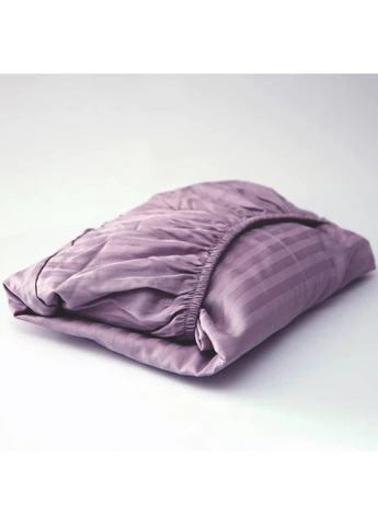 Простирадло на резинці Satin Stripe 120х200х20 см (MS-850005068) Moon&Star Lilac Dust (386588001)