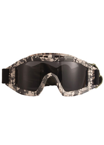 Тактические очки защитная маска с 3 линзами (Пиксель) / Баллистические очки с сменными линзами Daisy (280826692)