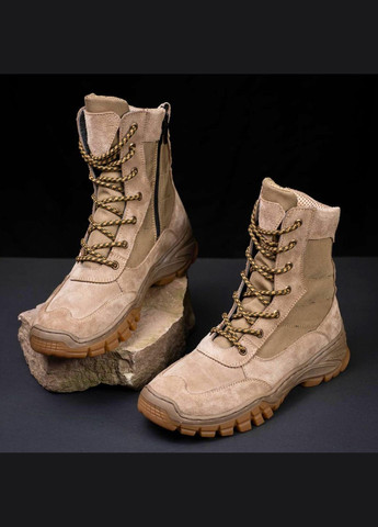 Тактичні Літні Берці Черевики. 36-49р Койот. Підладка – Тактична сітка! DSLM-1007 No Brand (289384813)